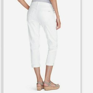Brand New Eddie Bauer Boyfriend Cropped Jeans